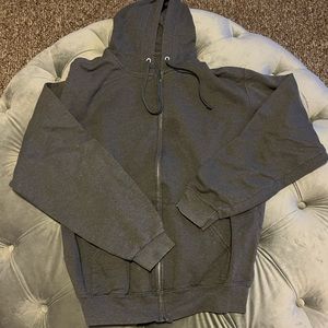 Grey Zip-Up